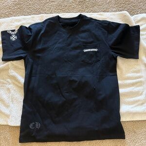 Chrome Hearts Black Short Sleeve Tee M